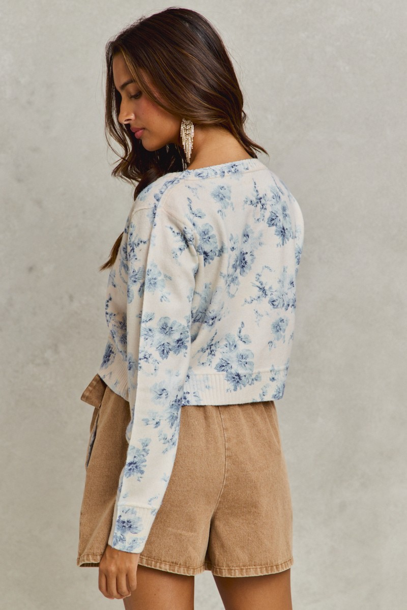 Florence Vintage Floral Cardigan