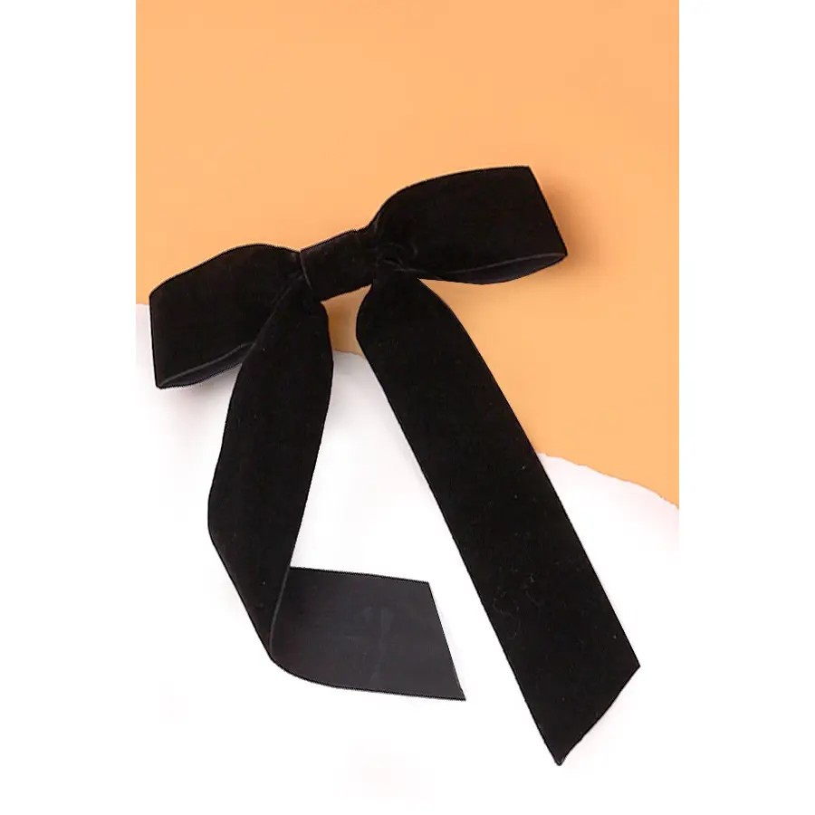 Velvet Hair Bow