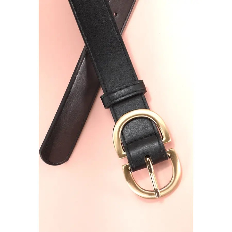 Double D Buckle Belt