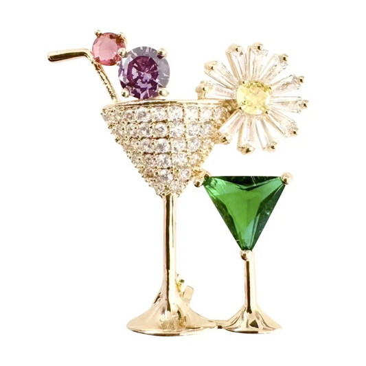 Martini Brooch