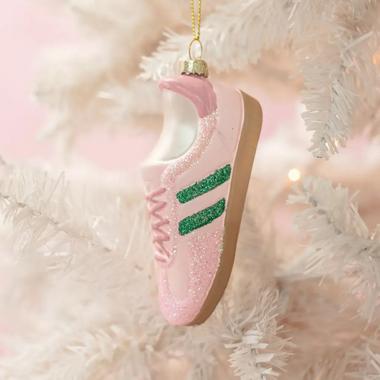 Pink Sneaker Ornament
