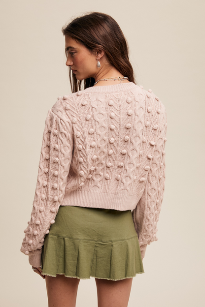 Priscilla Bow Cardigan