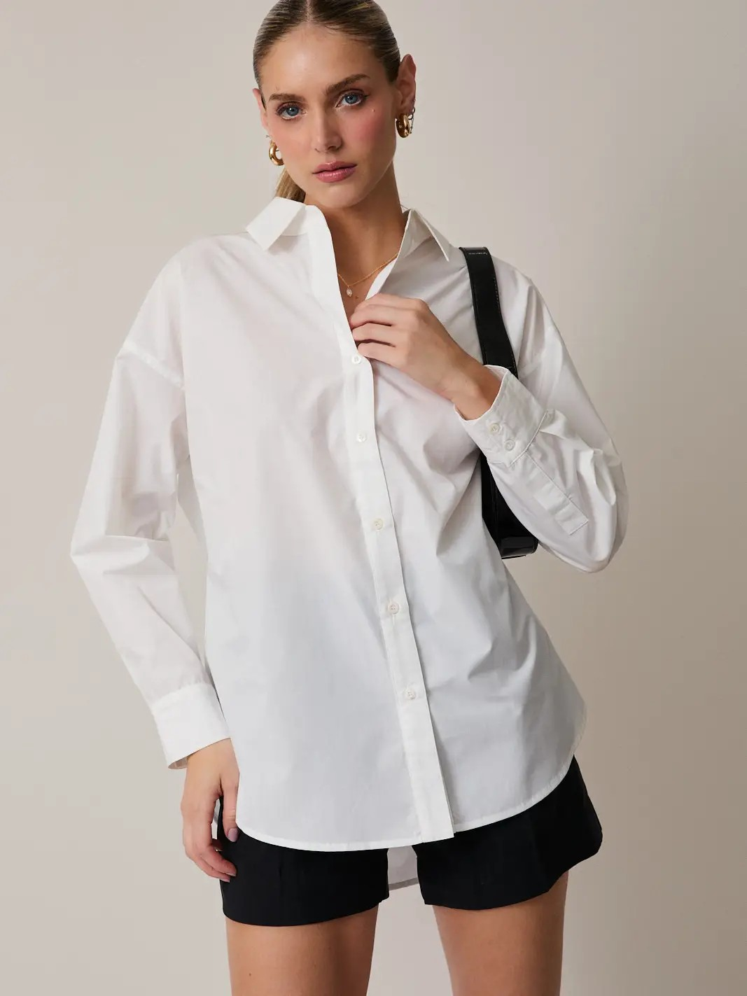 The Basic White Button Up