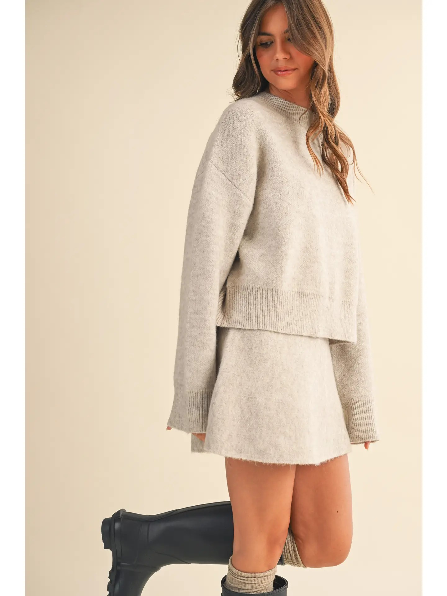 Adeline Oatmeal Sweater