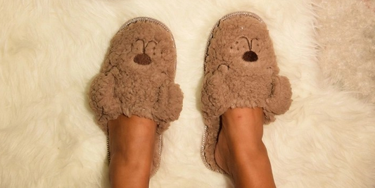 Cozy Puppy Slippers