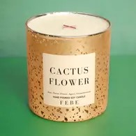Cactus Flower Candle