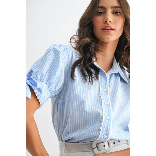 Revere Stripe Blouse