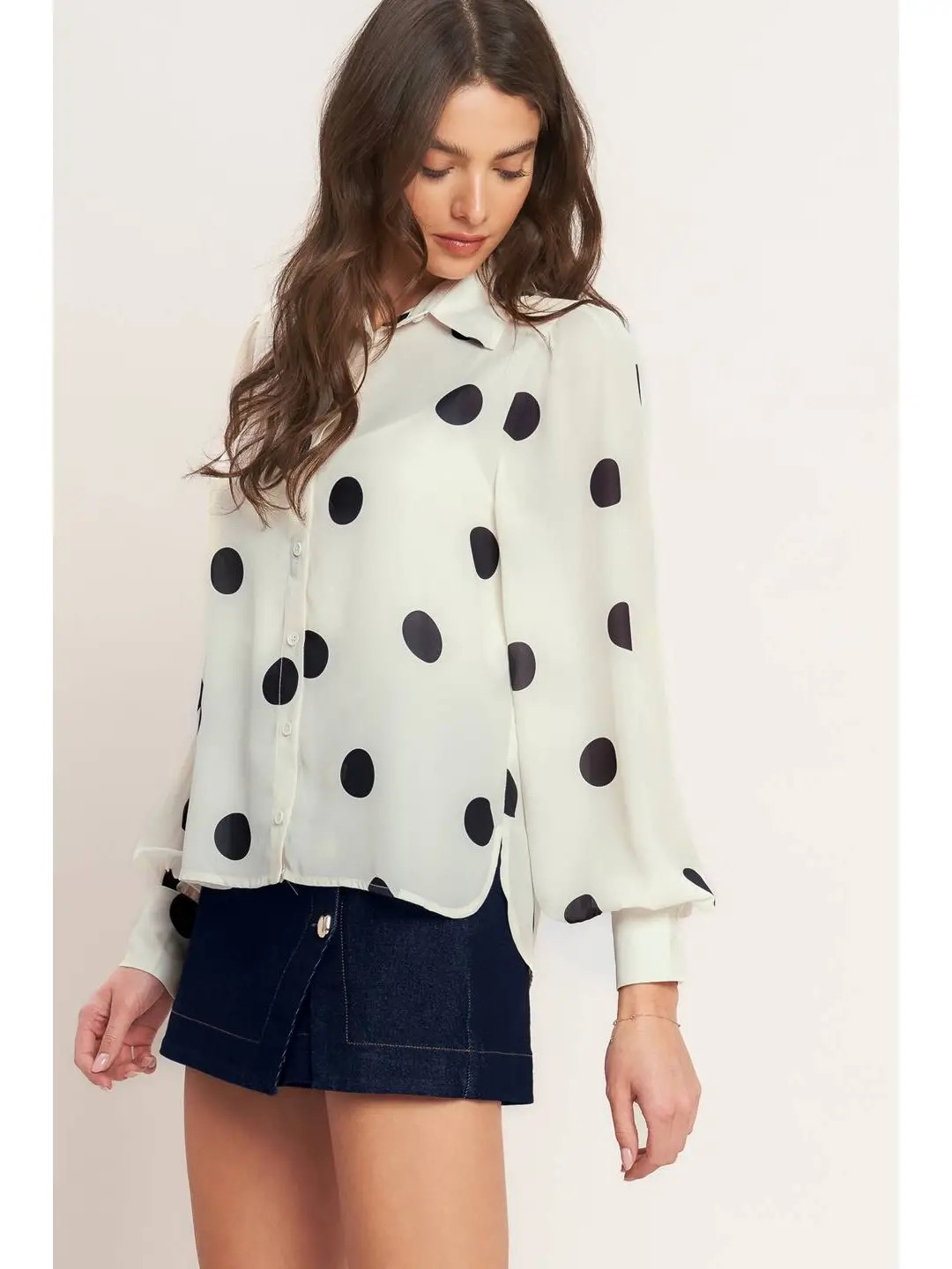 Full Stop Polka Dot Blouse