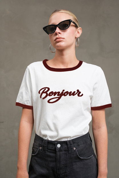 Bonjour Ringer Tee