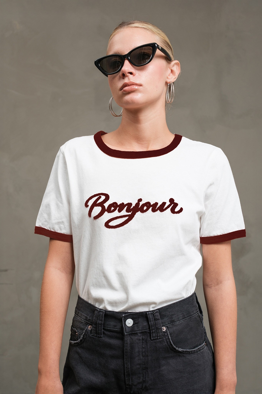 Bonjour Ringer Tee