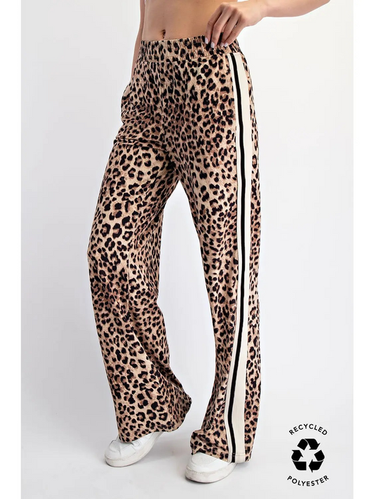 Meow Mode Leopard Track Pant