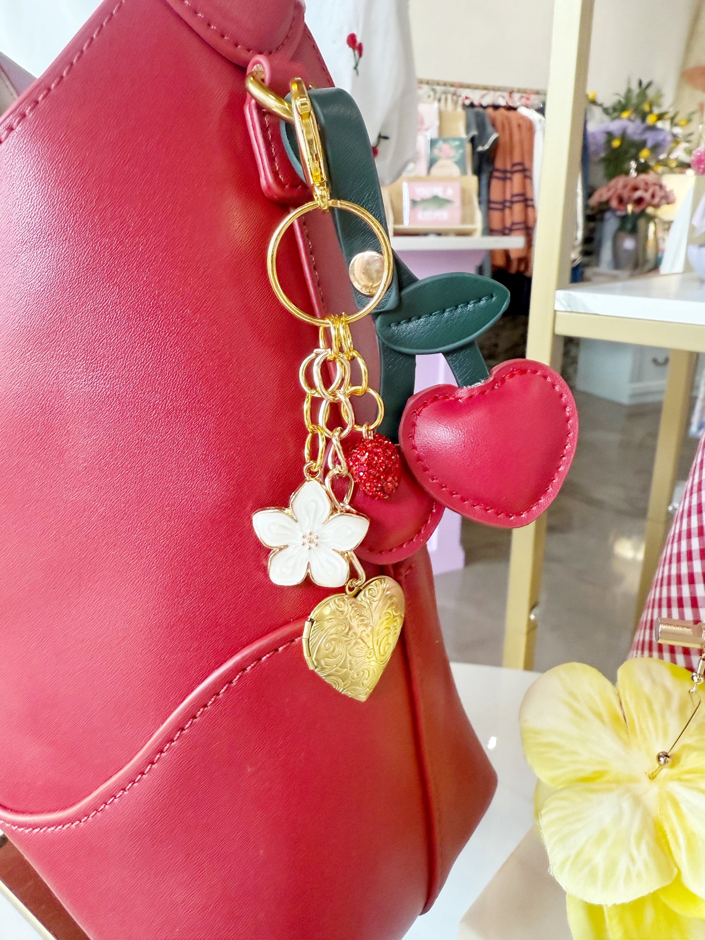 Cherry Bag Tag