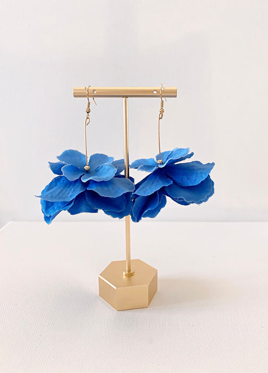 Blue By You Floral Earrings