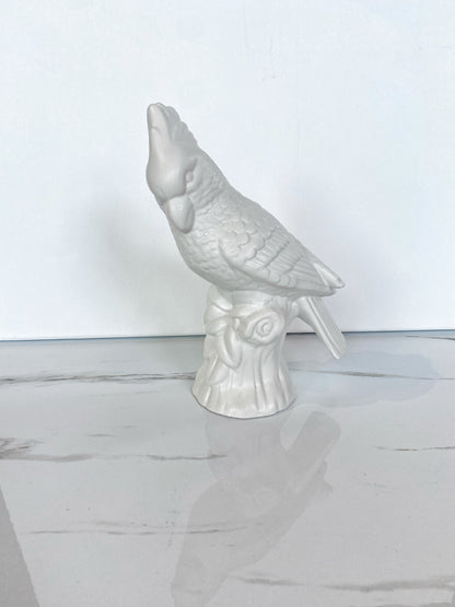 White Parrot Figure