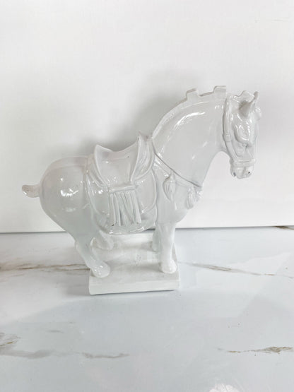 White Horse Figure