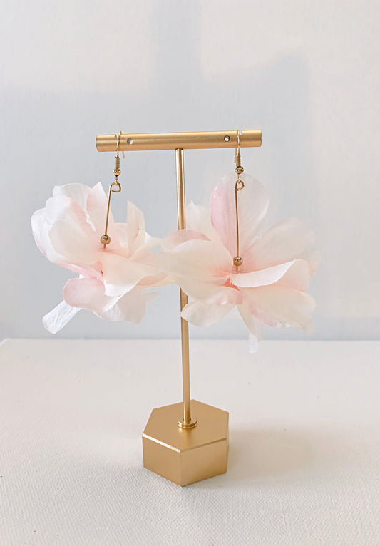Flushed Floral Earrings