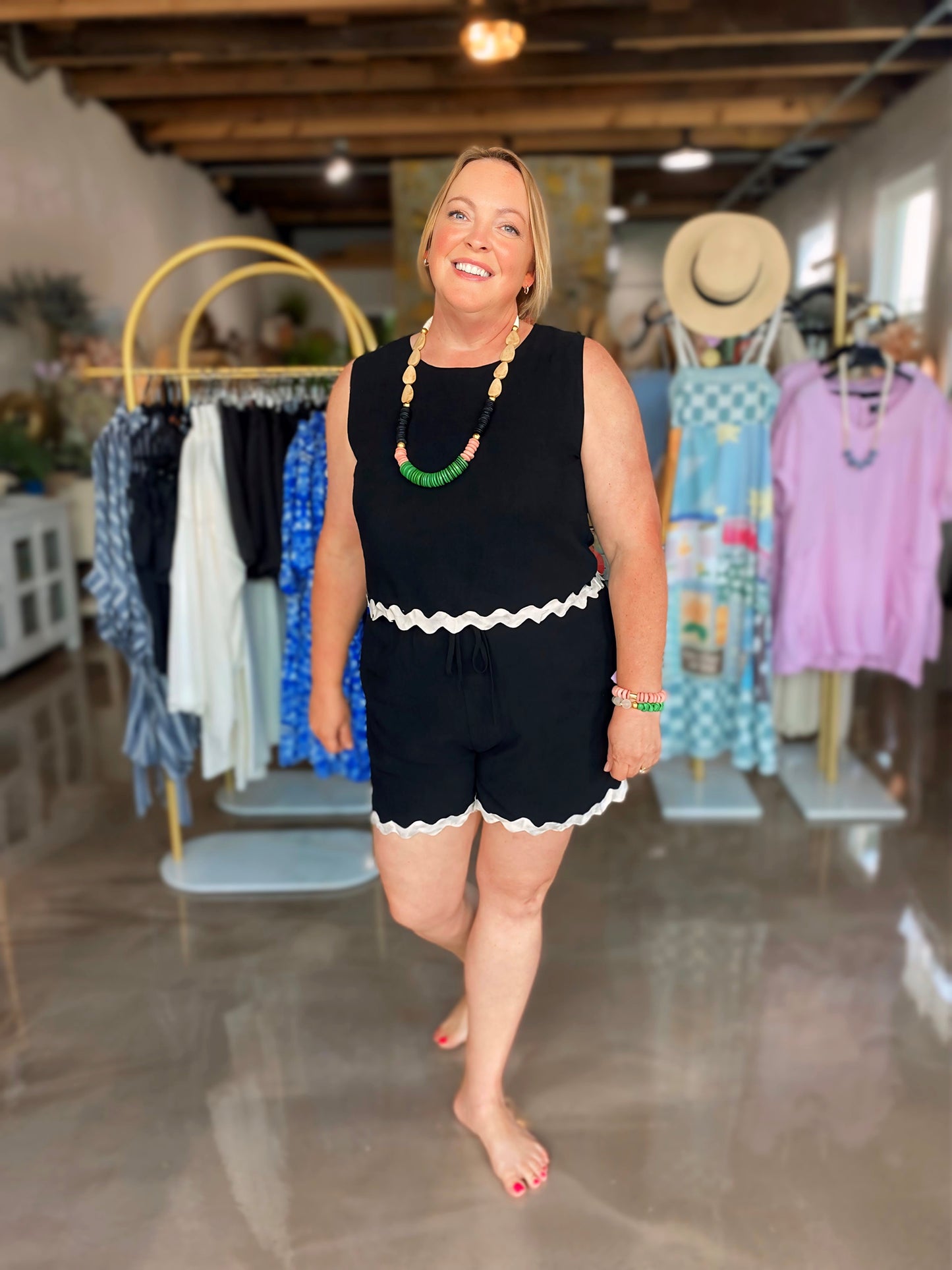 Wednesday Scalloped Set