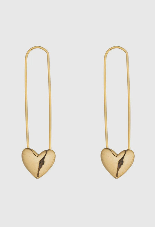 Double Heart Earrings