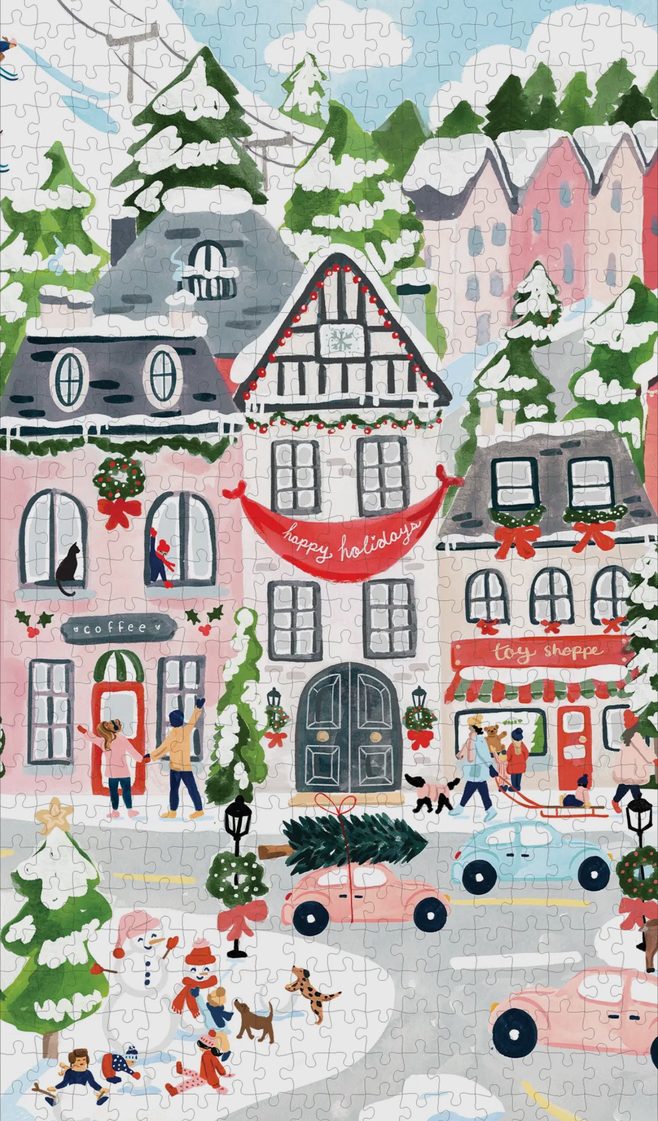 Christmas Village Puzzle