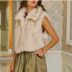 Goldie Faux Fur Vest