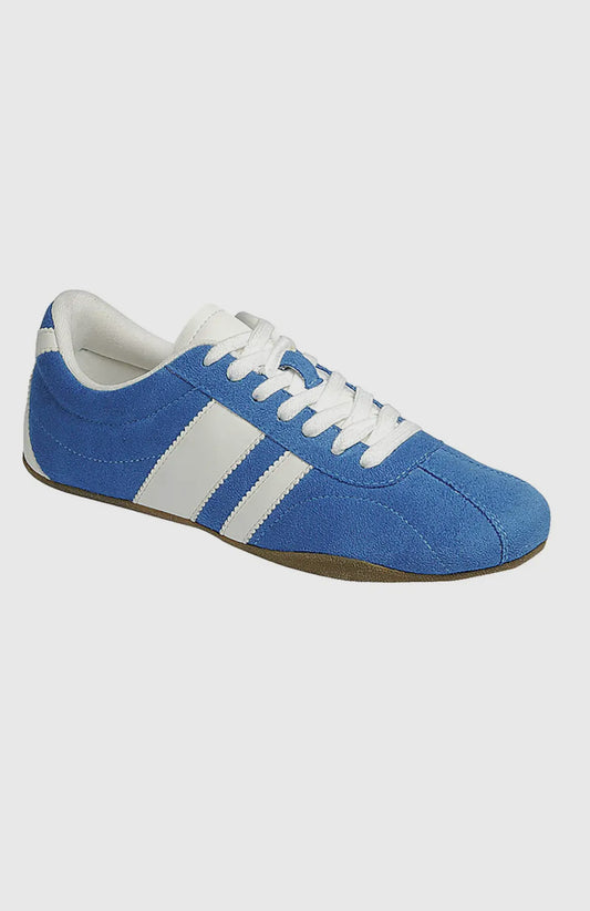 Don’t Be Late Cobalt Sneaker