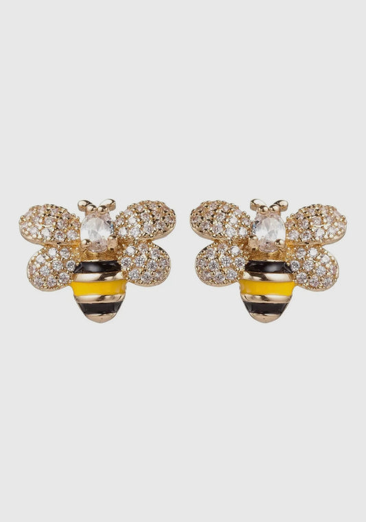 Bumble Bee Earrings