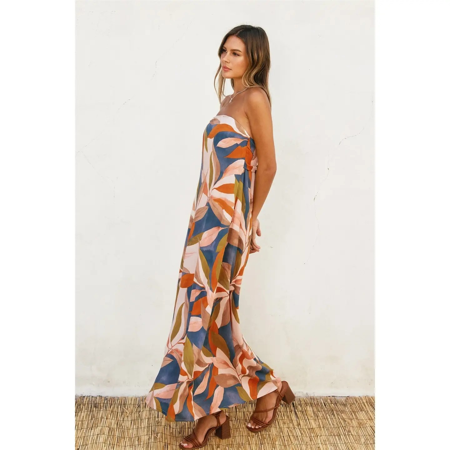 Tulum Tie Back Maxi Dress
