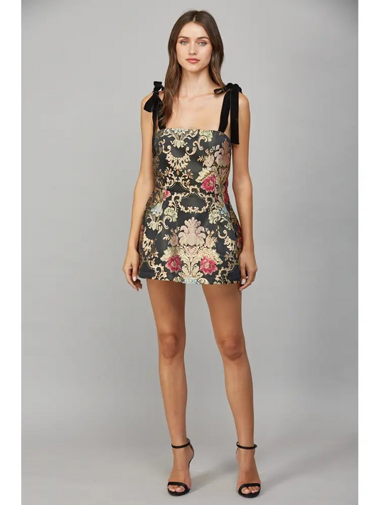 Kensington Floral Jacquard Dress