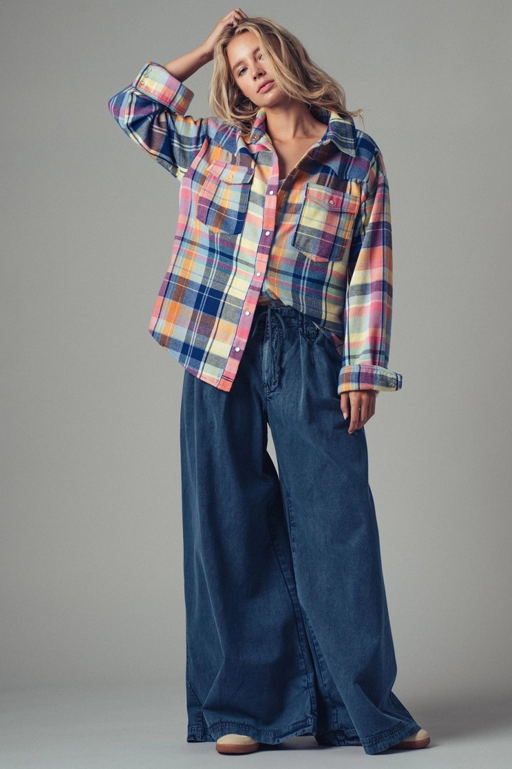 Gage Western Plaid Shirt