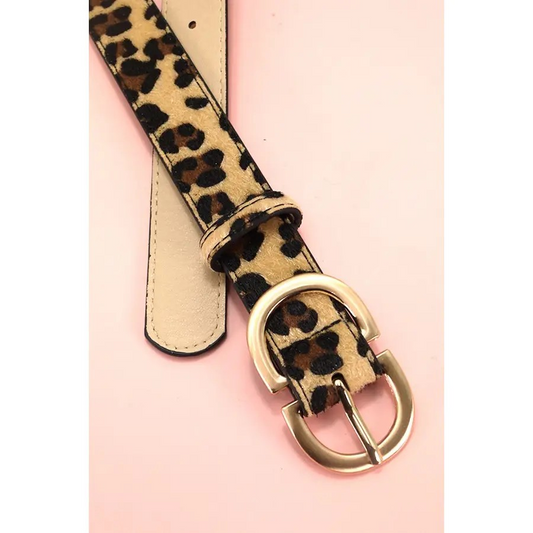 Double D Buckle Belt