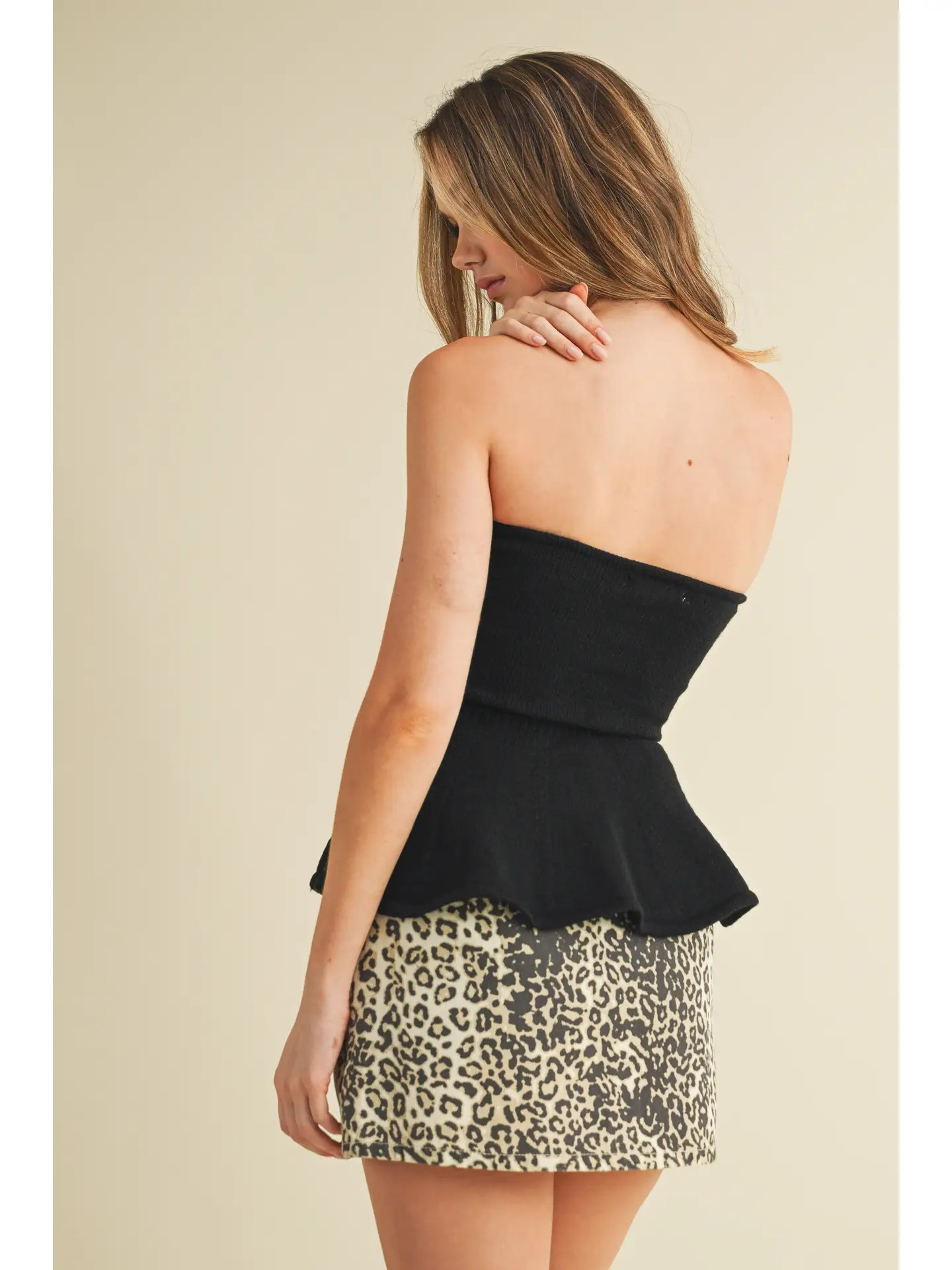 Bettie Peplum Top
