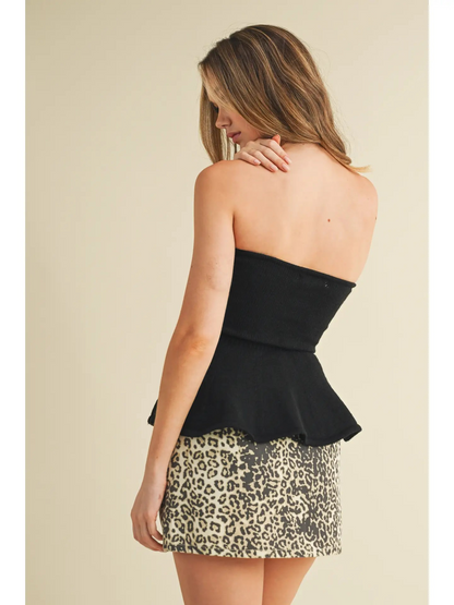 Bettie Peplum Top