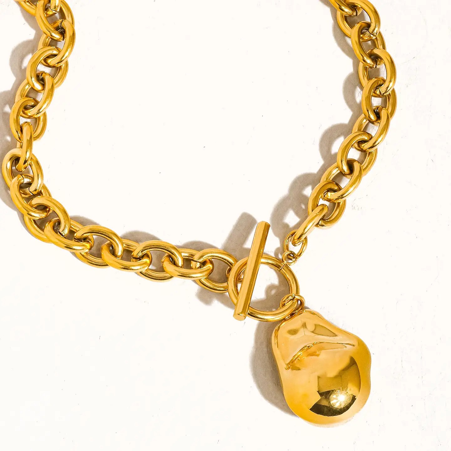 Ciel Gold Nugget Necklace