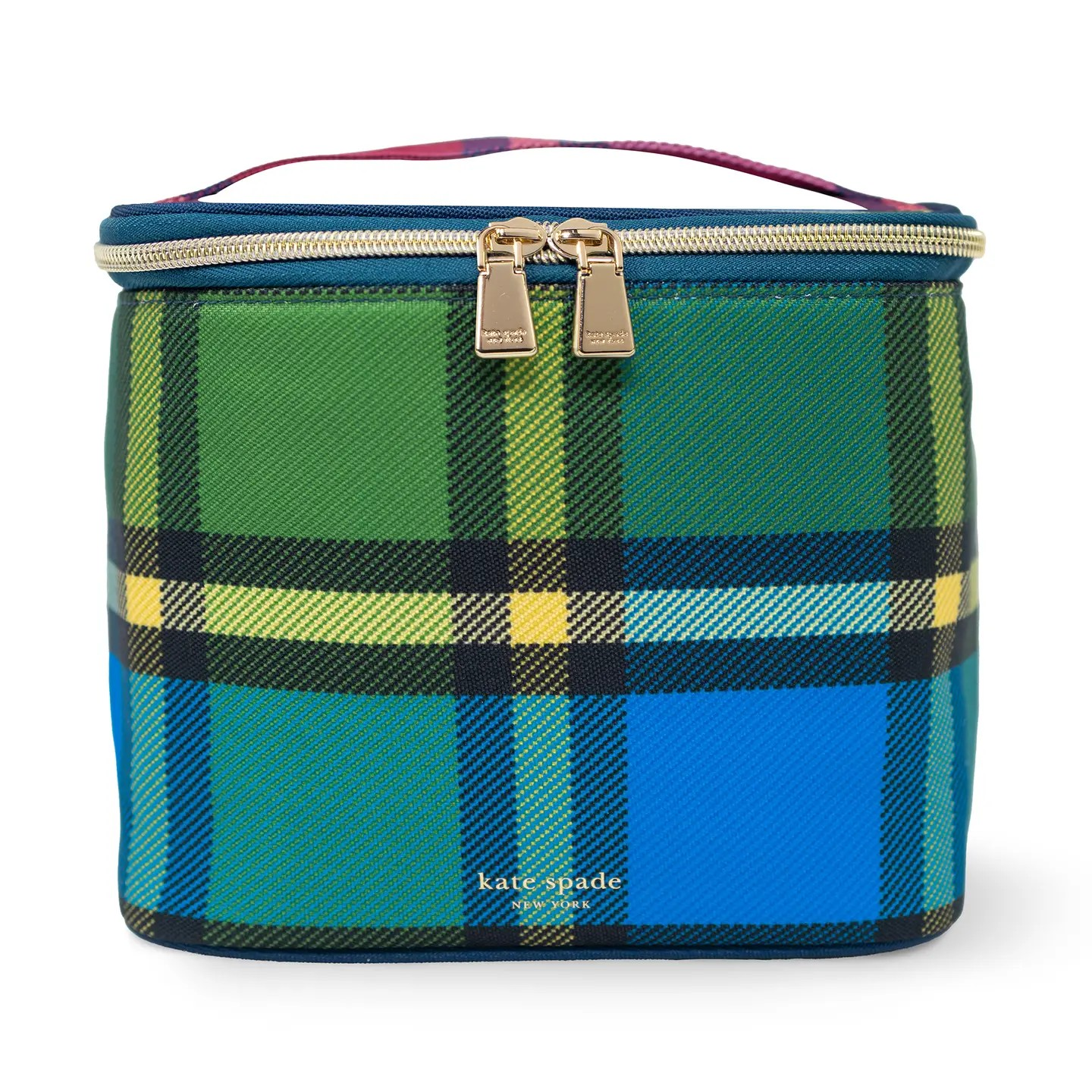 Kate Spade Grand Plaid Lunch Tote