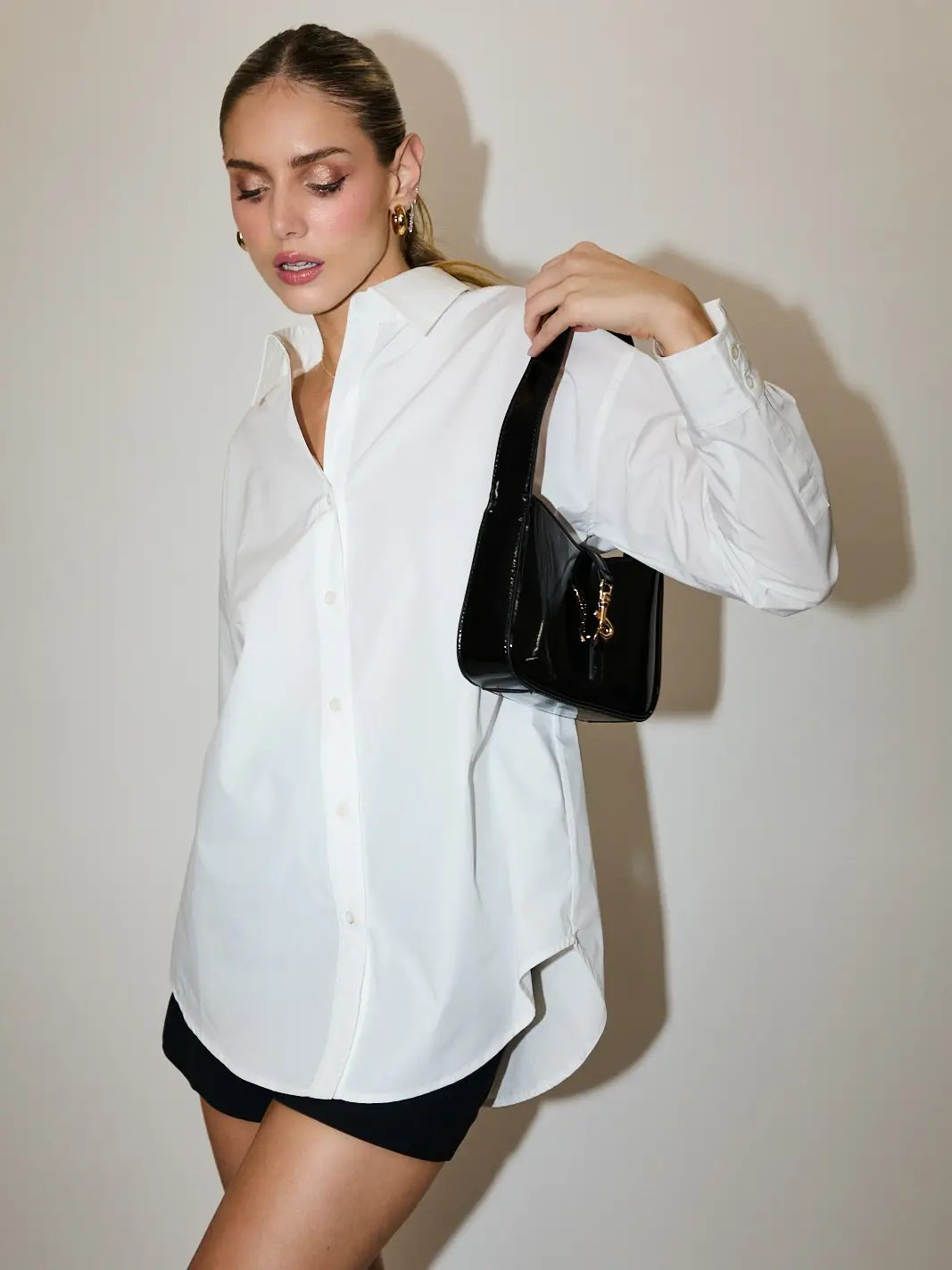 The Basic White Button Up