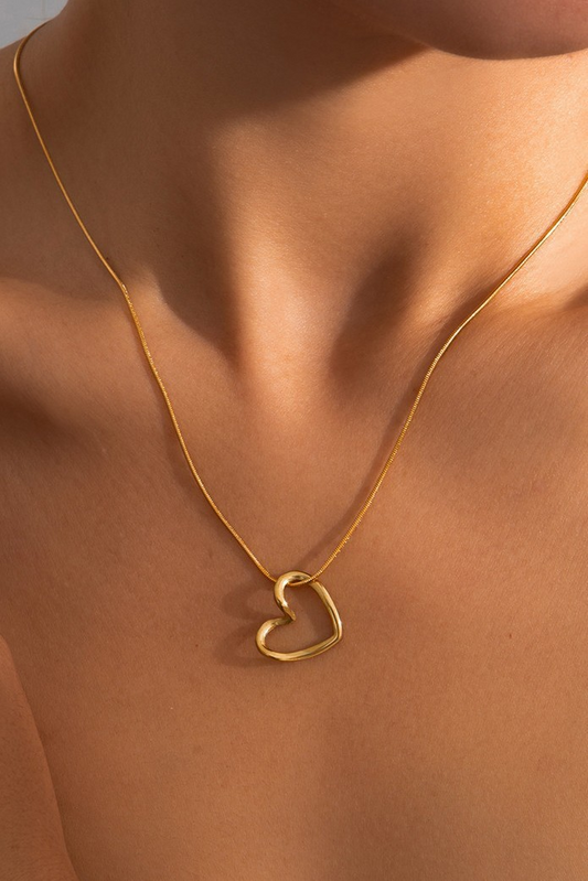 Open Heart Necklace
