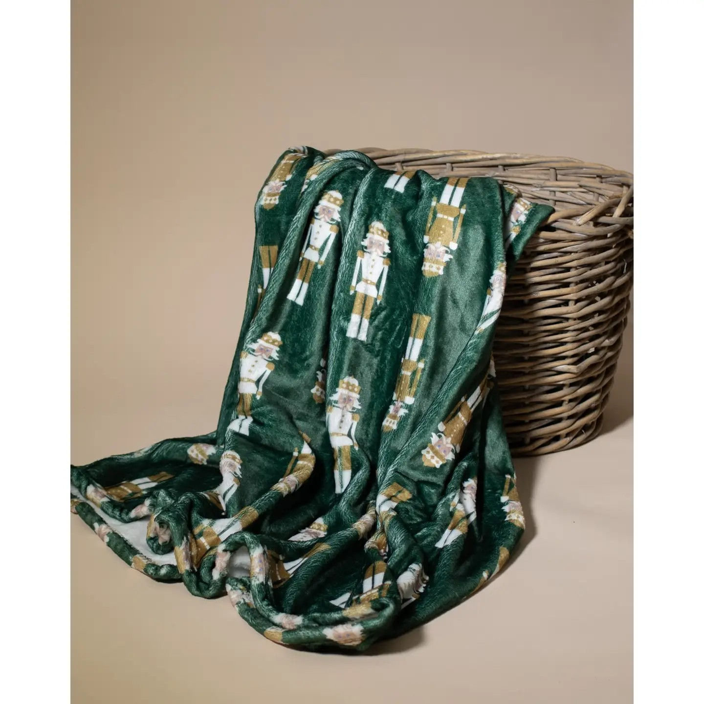 Alpine Nutcracker Throw