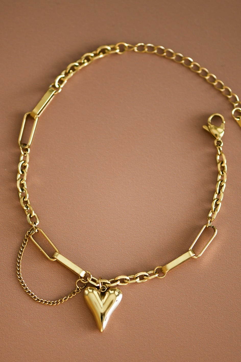 Heart Link Bracelet
