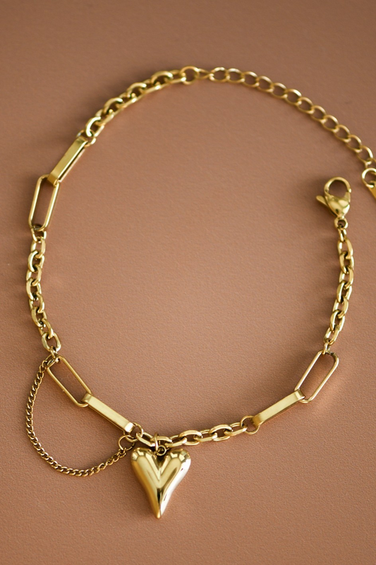 Heart Link Bracelet