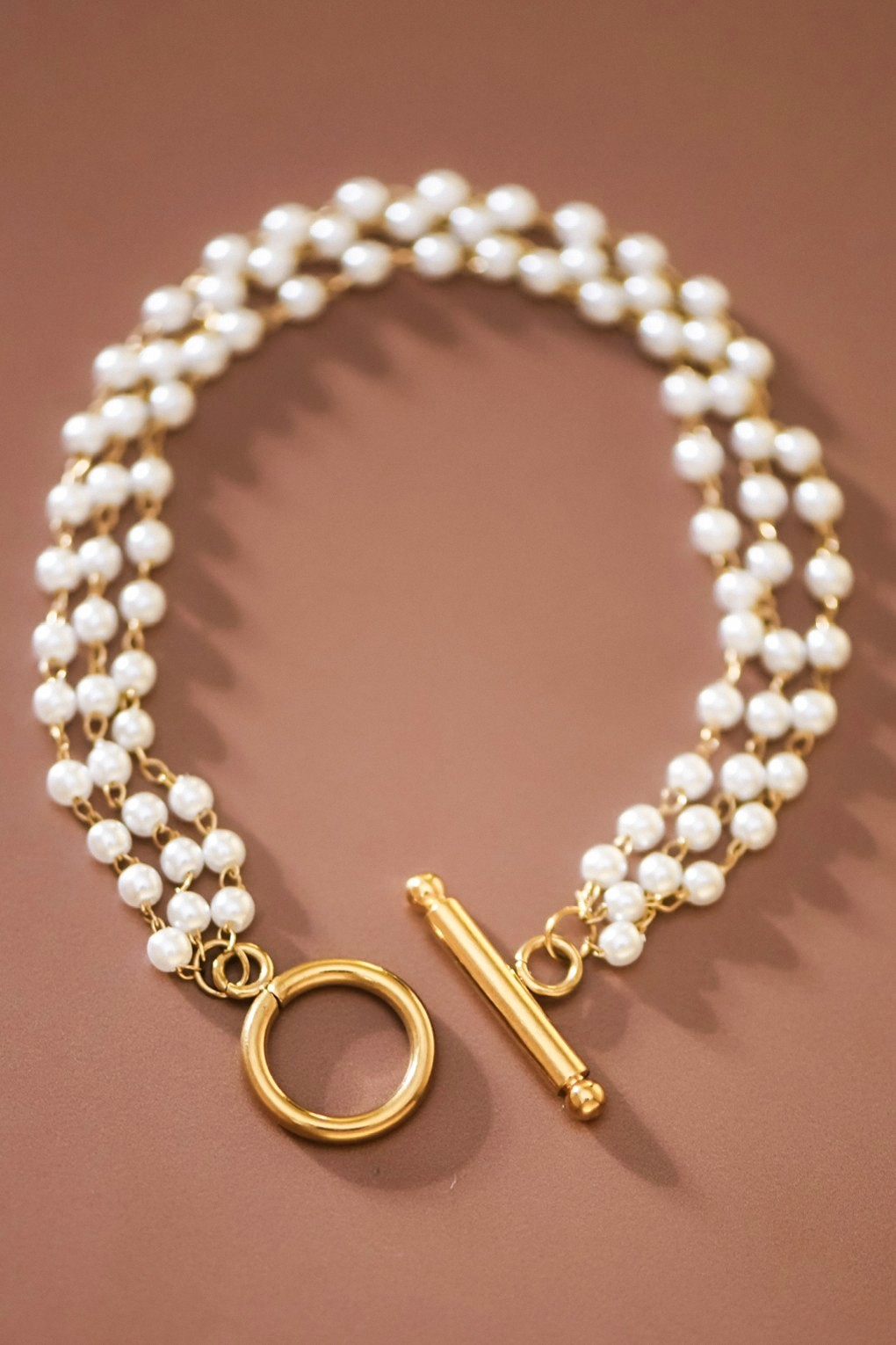 Pearl Multi Strand Bracelet