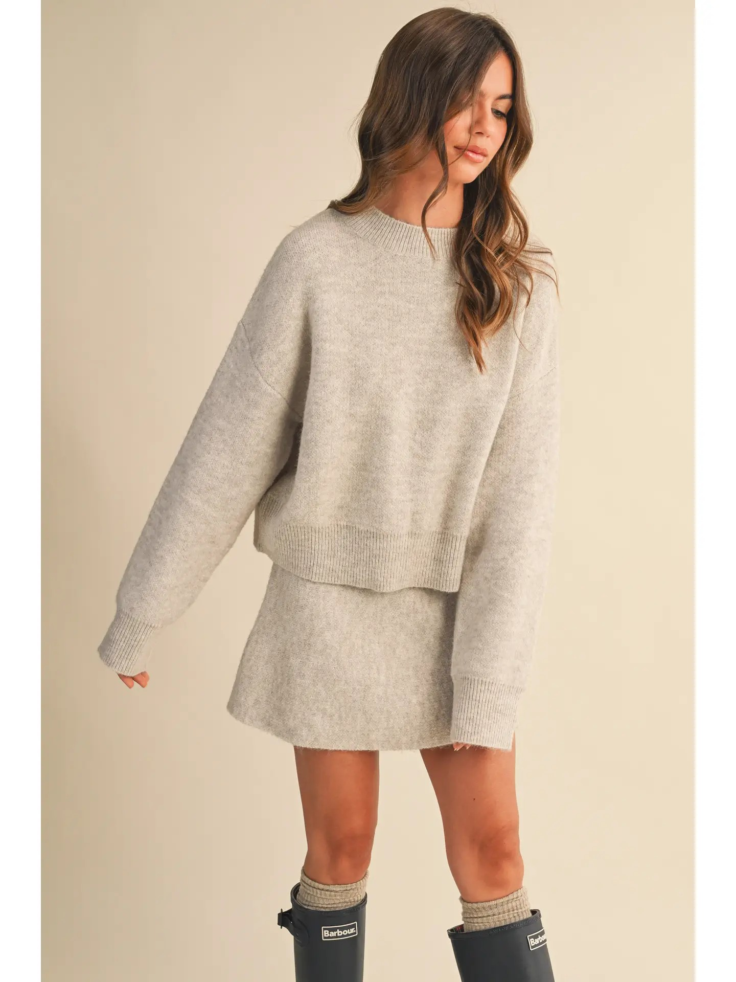 Adeline Oatmeal Sweater