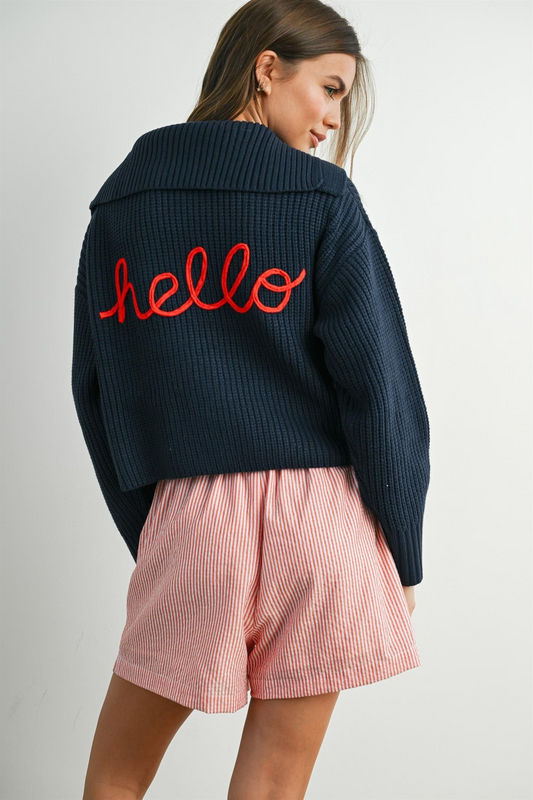Hello Cardigan Sweater