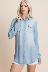 Prescott Denim Tencel Shirt