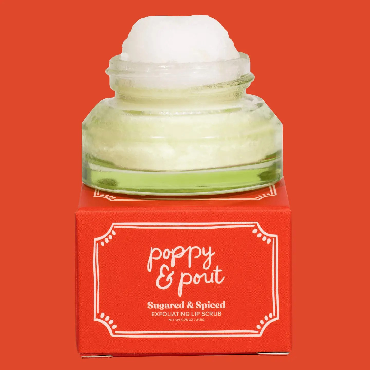 Poppy & Pout Sugar & Spiced Lip Scrub