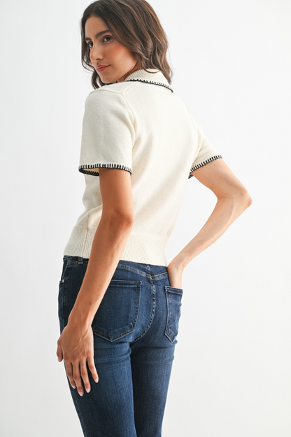 Maeve Knit Polo