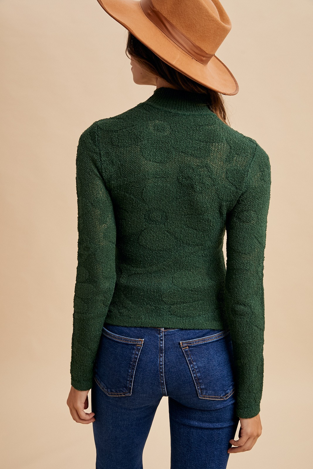 Demi Floral Jacquard Sweater