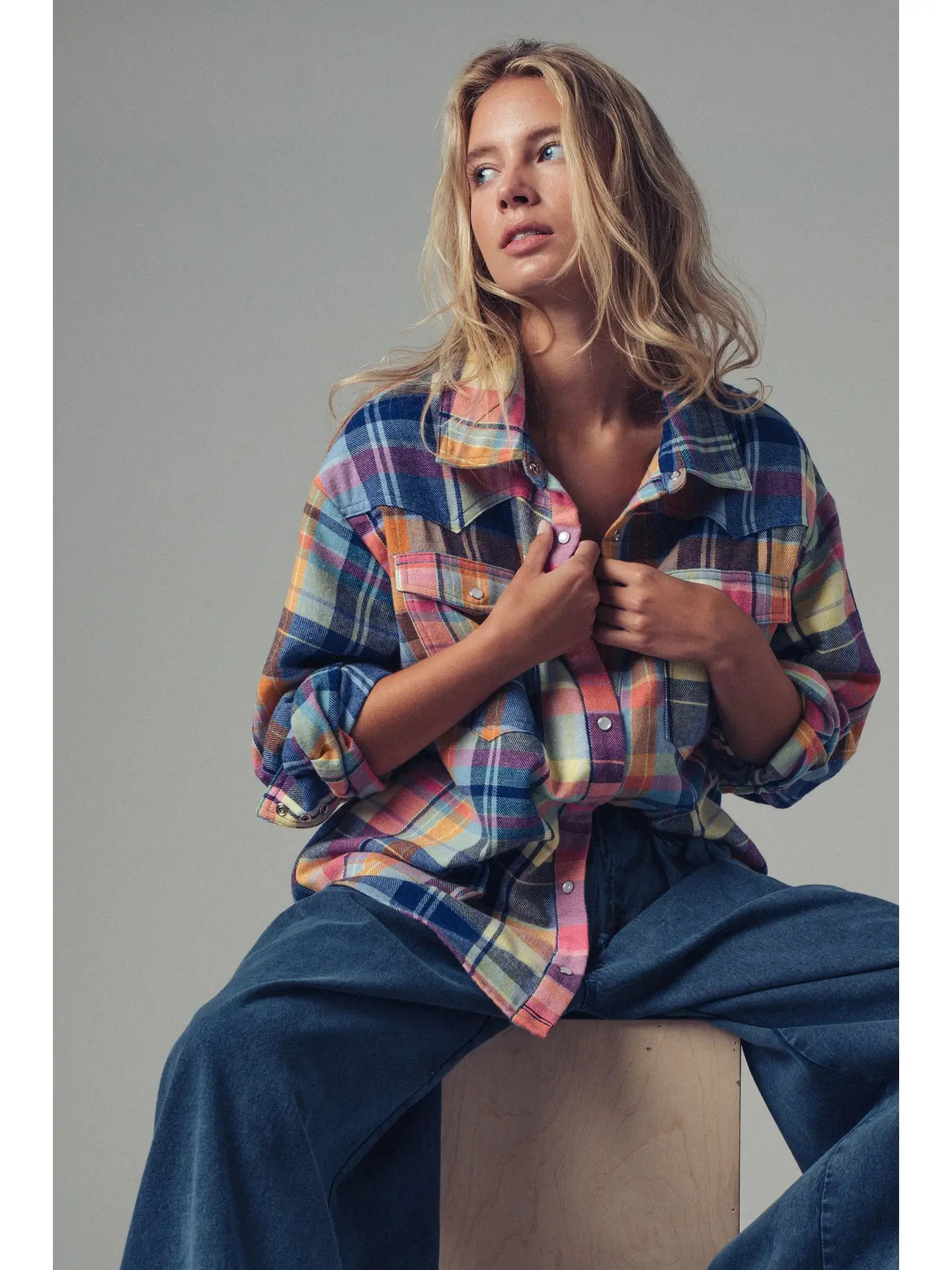 Gage Western Plaid Shirt