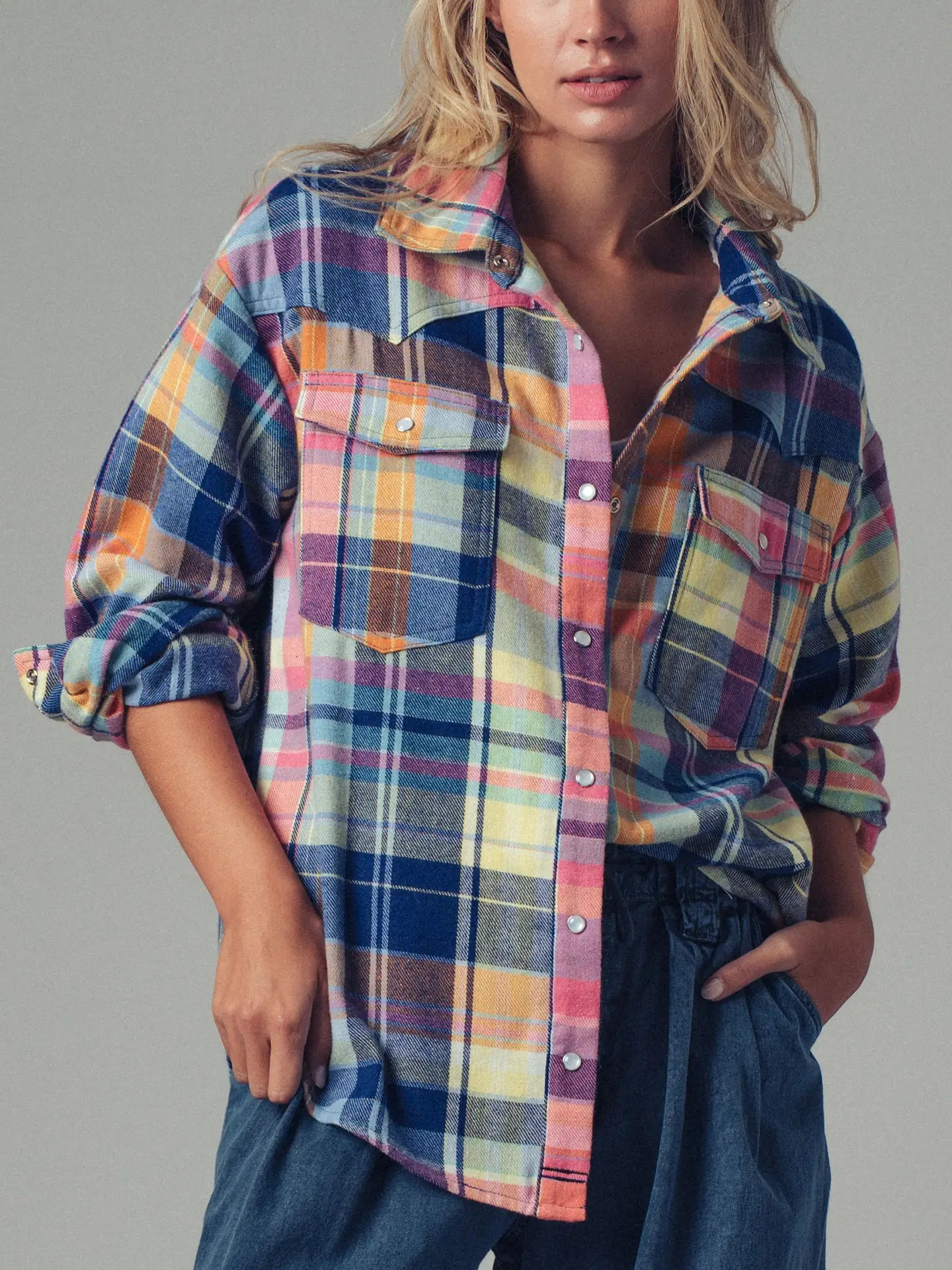 Gage Western Plaid Shirt